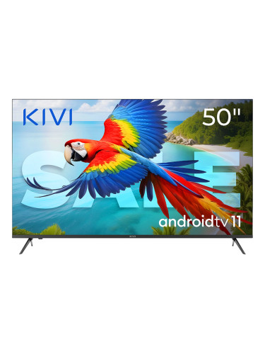 50", UHD, Android TV 11, Black, 60 Hz, AV1, Sound 2x12W, 65 kWh/1000h,