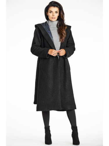 Awama Woman's Coat A680 Black