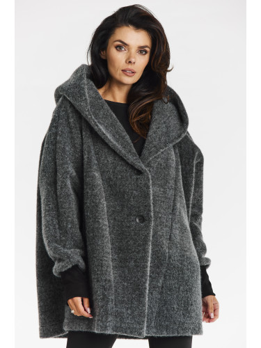 Awama Woman's Coat A681 Grey