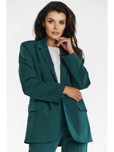 Awama Woman's Jacket A676 Bottle Green