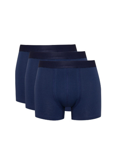 DEFACTO Men's Regular Fit Basic Plain 3-Pack Boxer