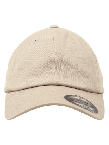 Khaki Beanie Flexfit Cotton Twill Dad Cap