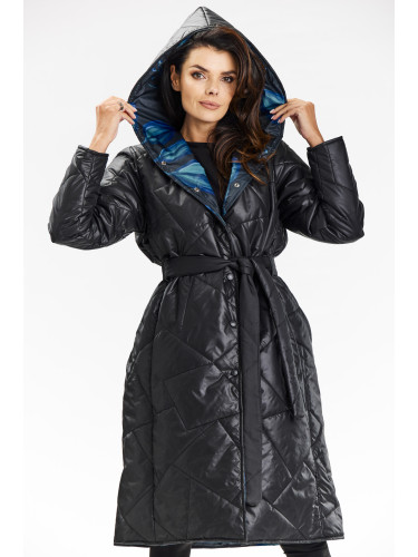 Awama Woman's Coat A686 Black