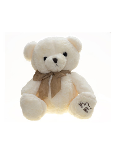 Плюшено мече класик, бежаво, 35 см