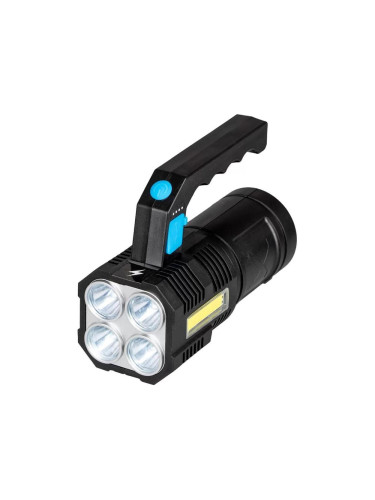 LED Димируем акумулаторен фенер LED/5V IPX4 250 лъскав 1200 mAh