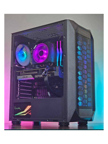 RTX 4060TI / Ryzen 7 7700 / 32GB DDR5 / 1TB NVMe - Геймърски компютър 
