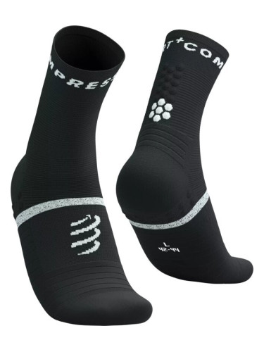 Compressport Pro Marathon V2.0 Black/White T3 Чорапи за бягане