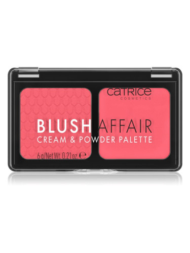 Catrice Blush Affair дуо руж цвят 010 Stunning Strawberry 6 гр.