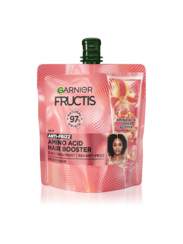 Garnier Fructis Amino Acid Hair Booster подхранваща маска за чуплива и къдрава коса 60 мл.