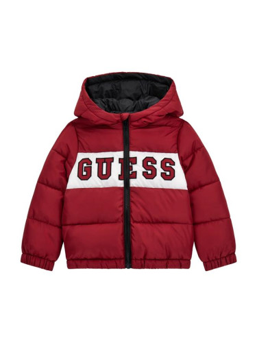 Бебешко яке в червен цвят Guess