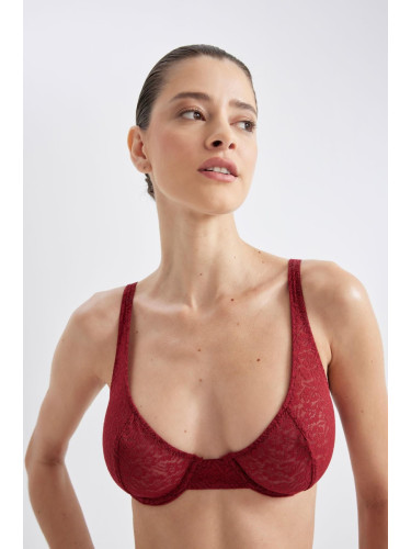 DEFACTO Fall In Love Lace Capless Non-Pad Bra