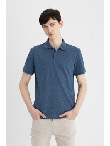 DEFACTO Regular Fit Short Sleeve Polo Basic T-Shirt