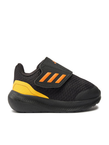 adidas Сникърси Runfalcon 3.0 Sport Running Hook-and-Loop Shoes HP5861 Черен