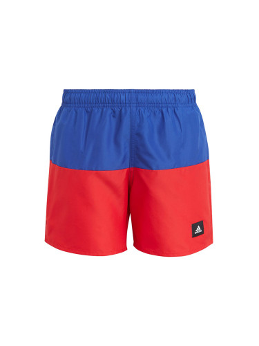 ADIDAS Colorblock Swim Shorts Red/Blue