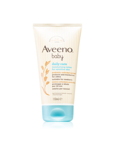 Aveeno Baby Moisturising lotion хидратиращ лосион за тяло за деца от раждането им 150 мл.