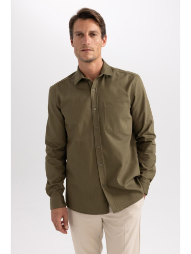 DEFACTO Regular Fit Long Sleeve Shirt