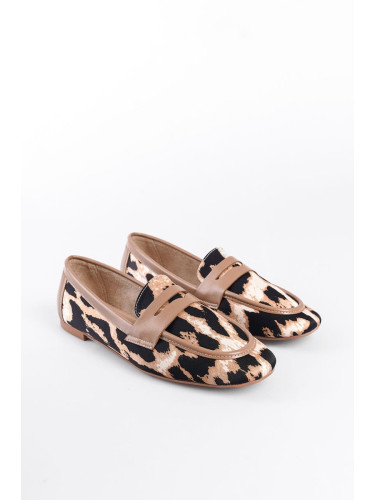 Capone Outfitters Leopard Women's Loafer Shoes