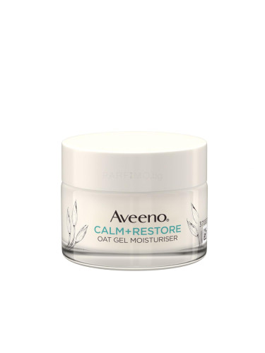 Aveeno Calm + Restore Oat Gel Moisturiser Гел за лице 50 ml