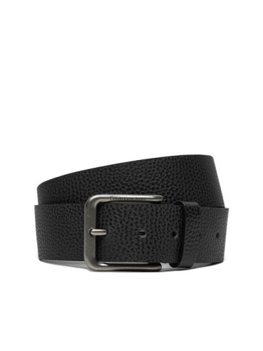 Calvin Klein Jeans Мъжки колан Classic Ro Lthr Belt 40Mm K50K512071 Черен