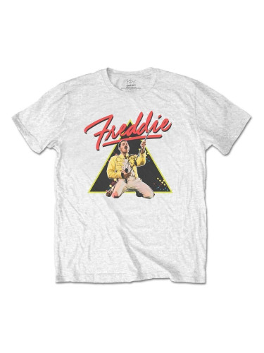 Freddie Mercury Риза Triangle Unisex White XL