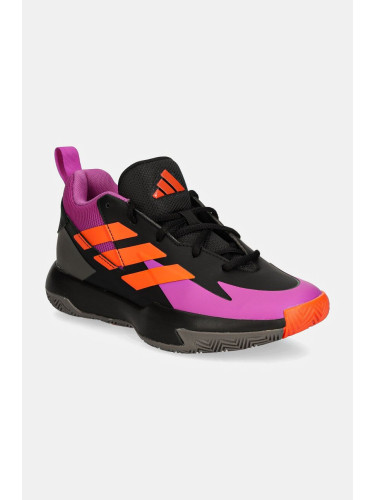 Детски маратонки adidas Originals Cross Em Up Select в лилаво IG6639