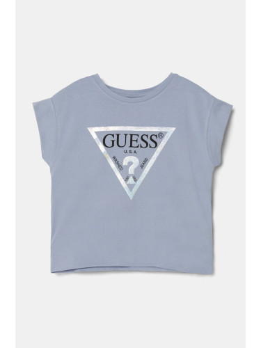 Детска тениска Guess в синьо J81I15 J1311