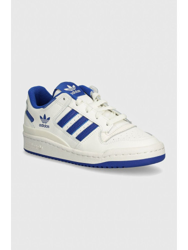 Детски кожени маратонки adidas Originals FORUM LOW CL в синьо IH7917