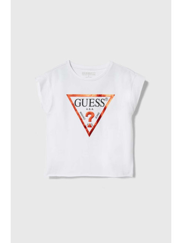 Детска тениска Guess в бяло J81I15 J1311