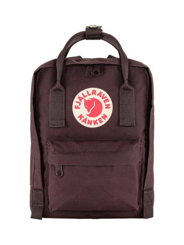 Раница Fjallraven Kanken Mini в лилаво малък размер с изчистен дизайн F23561.424