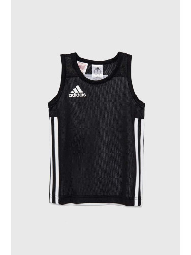 Детски топ adidas Originals 3G SPEE REVRS в черно с апликация DX6387