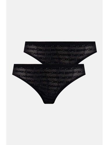 Бикини Emporio Armani Underwear в черно 163334 3F204