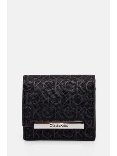 Портмоне Calvin Klein дамски в черно K60K612443