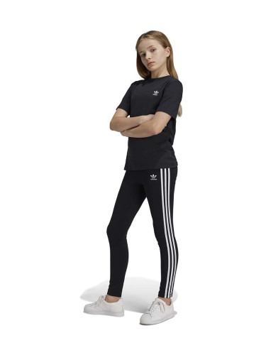 Панталон adidas Originals LEGGINGS в черно с десен IY7475