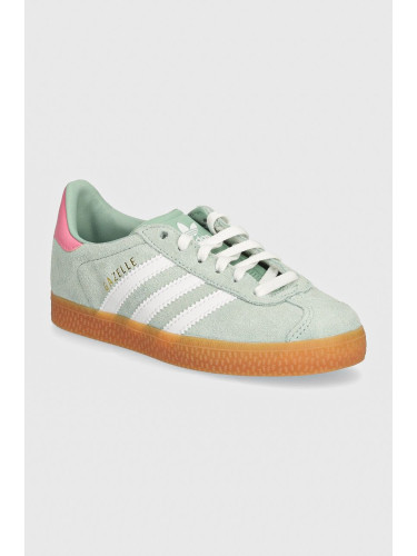 Детски маратонки adidas Originals GAZELLE C в тюркоазено ID6555