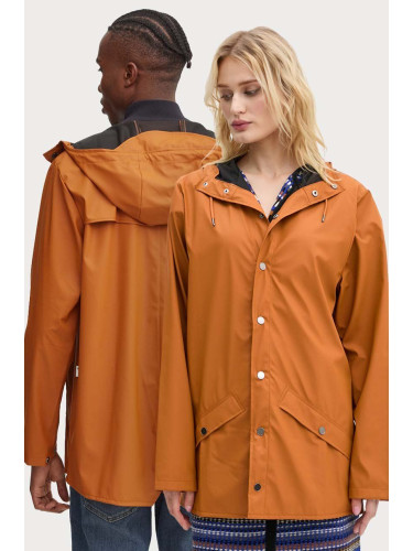 Непромокаемо яке Rains Jacket W3 в оранжево преходен модел 12010-63