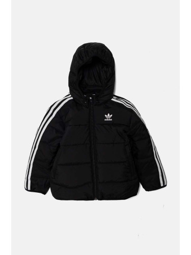 Детско яке adidas Originals PADDEDACKET в черно IY4812