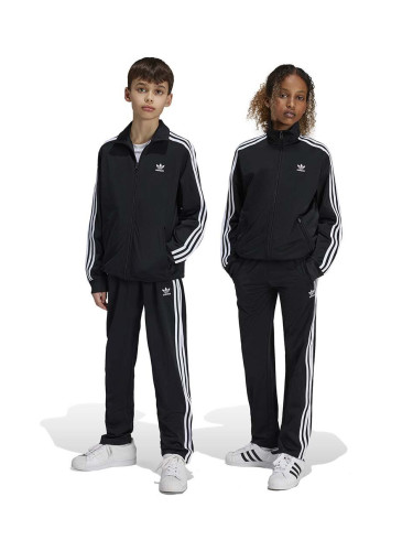 Детски спортен панталон adidas Originals FIREBIRD PANTS в черно с апликация IY9805