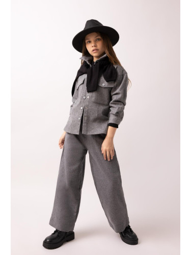 DEFACTO Girl Wide Leg Oval Trousers