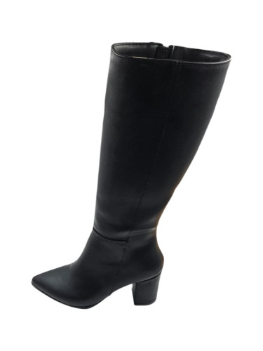 Trendyol Black Zippered Chunky Block Heel Women's Boots