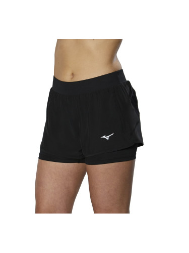 Women's shorts Mizuno ER 2in1 Short Black