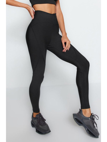 Trendyol Black Compression Full Length Knitted Sports Leggings