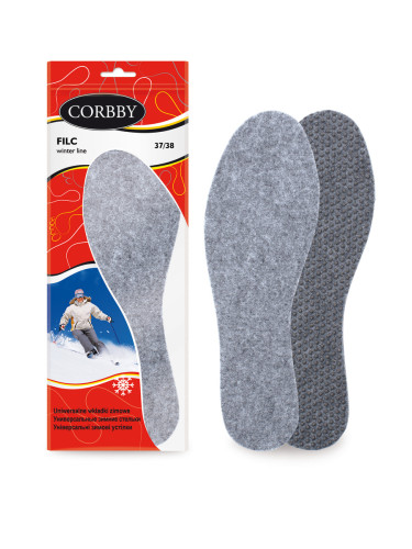 Corbby FILC | Filcowe Wkładki Antypoślizgowe Ocieplające