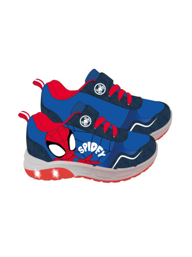 SPORTY SHOES PVC SOLE WITH LIGHTS SPIDEY