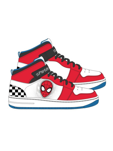 SPORTY SHOES PVC SOLE SPIDERMAN