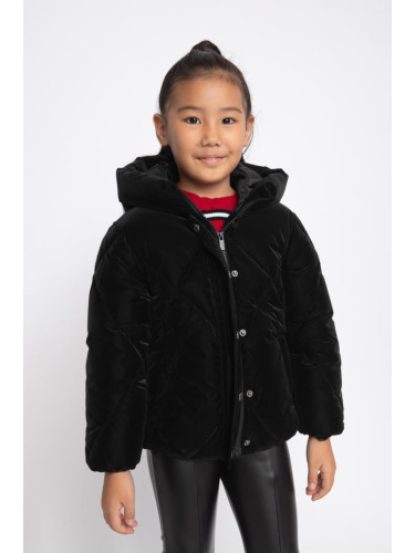 DEFACTO Girl's Water Repellent Hooded Coat