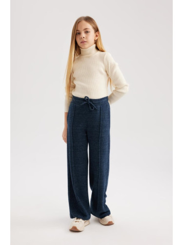 DEFACTO Girl Wide Leg Knitted Look Sweatpants