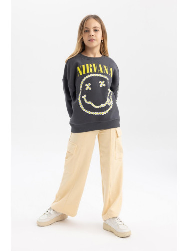 DEFACTO Girls Cargo Fit Sweatpants