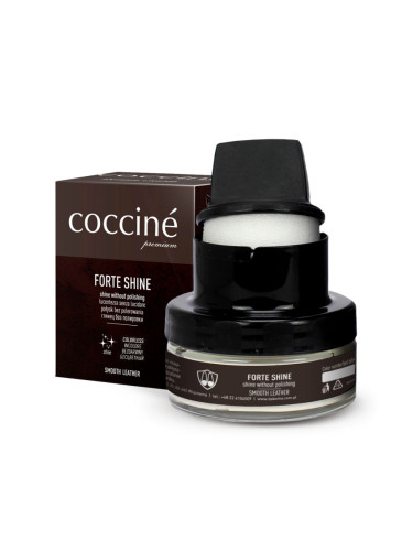 Coccine Forte Shine Cream за блясък на обувки от фурнирна кожа