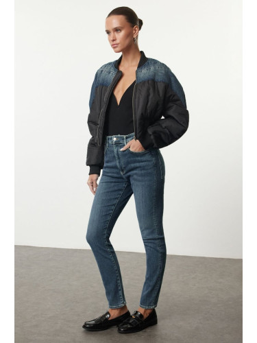 Trendyol Blue High Waist Skinny Jeans