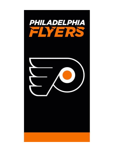 Official Merchandise NHL Philadelphia Flyers Black Towel